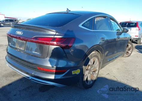 2022 Audi E-Tron Sportback Premium S Line Quattro from USA, damaged, VIN WA11AAGE5NB020257